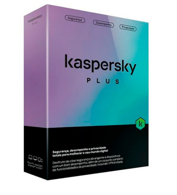 Software Kaspersky Plus - 3 Devices/1Year