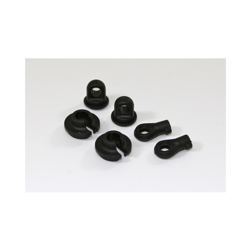 Shock Cover Set (2 pcs) 2WD Comp.