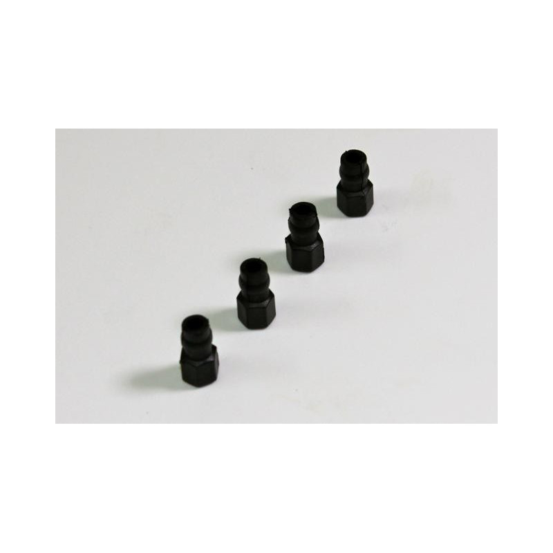 Ball Stud plastic 5mm (4 pcs) 2WD