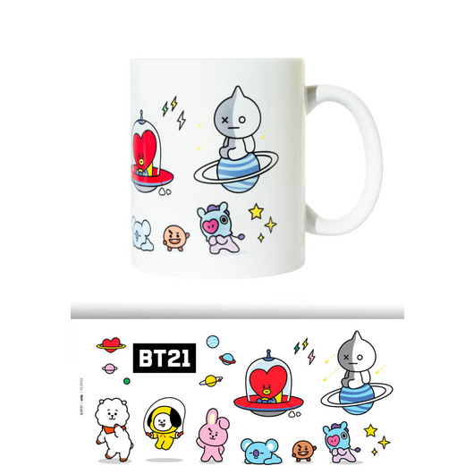 CANECA BT21 CHARACTERS