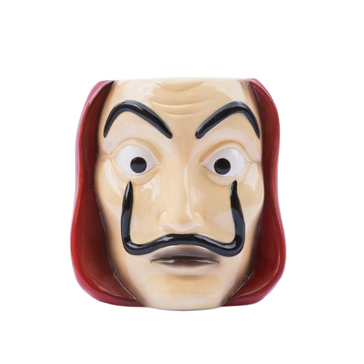 CANECA 3D LA CASA DE PAPEL MASCARA