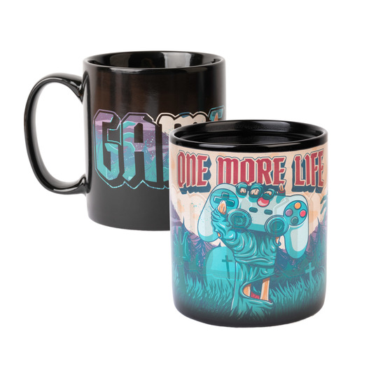CANECA TERMOCOLOR XL GAMERATION ONE MORE LIFE