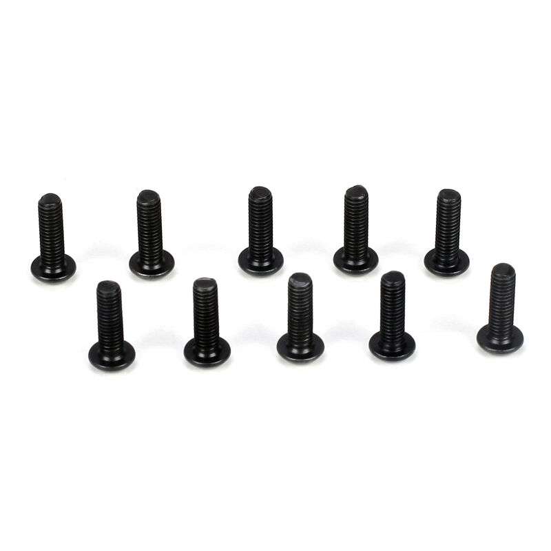 Button head screws, m3 x 10mm (10)