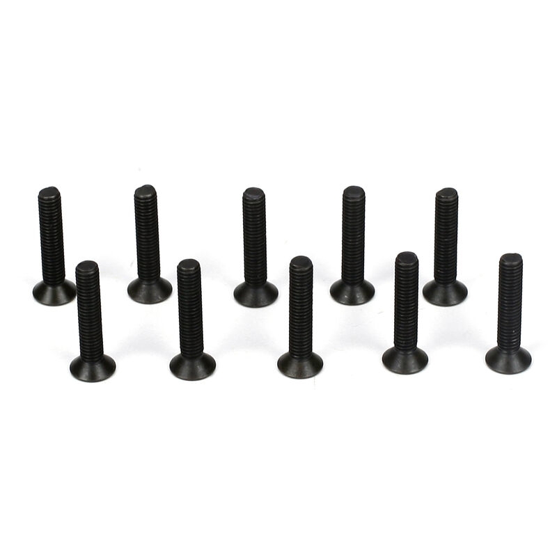 Fltahead screws, m3 x 16mm (10)