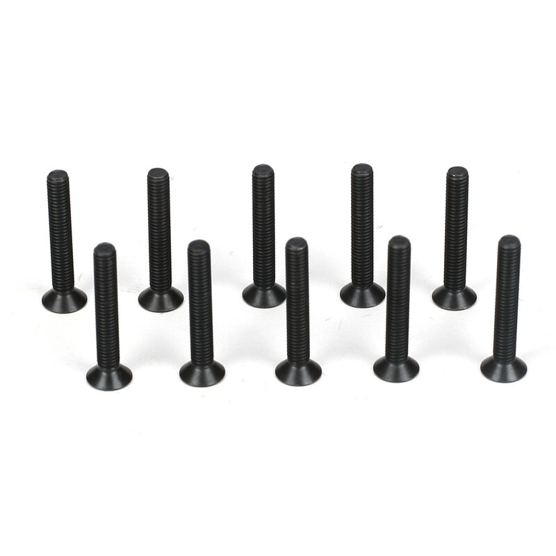Flathead screw, m3 x 20mm (10)