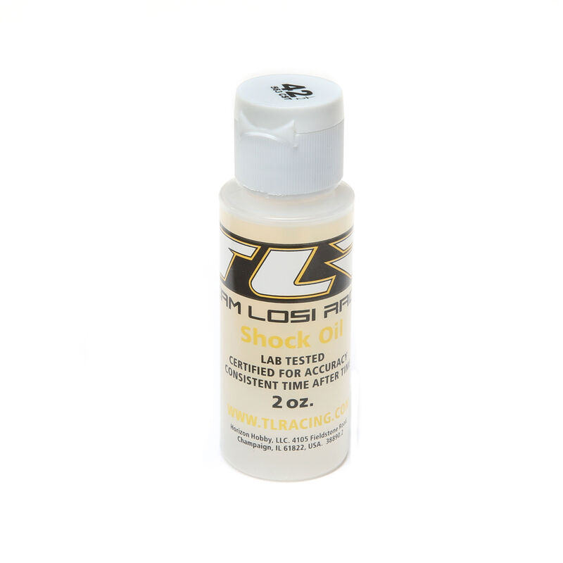 Óleo silicone amortecedores 42.5 wt 2oz