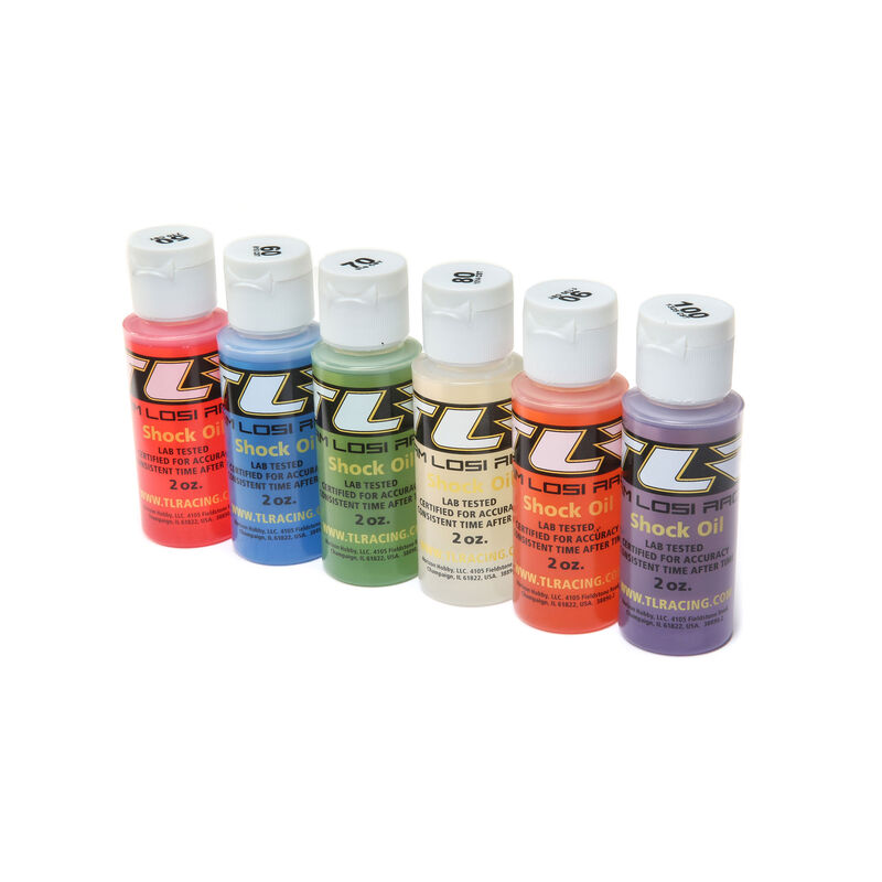 Óleo silicone:50,60,70,80,90,100 wt 2oz (6)