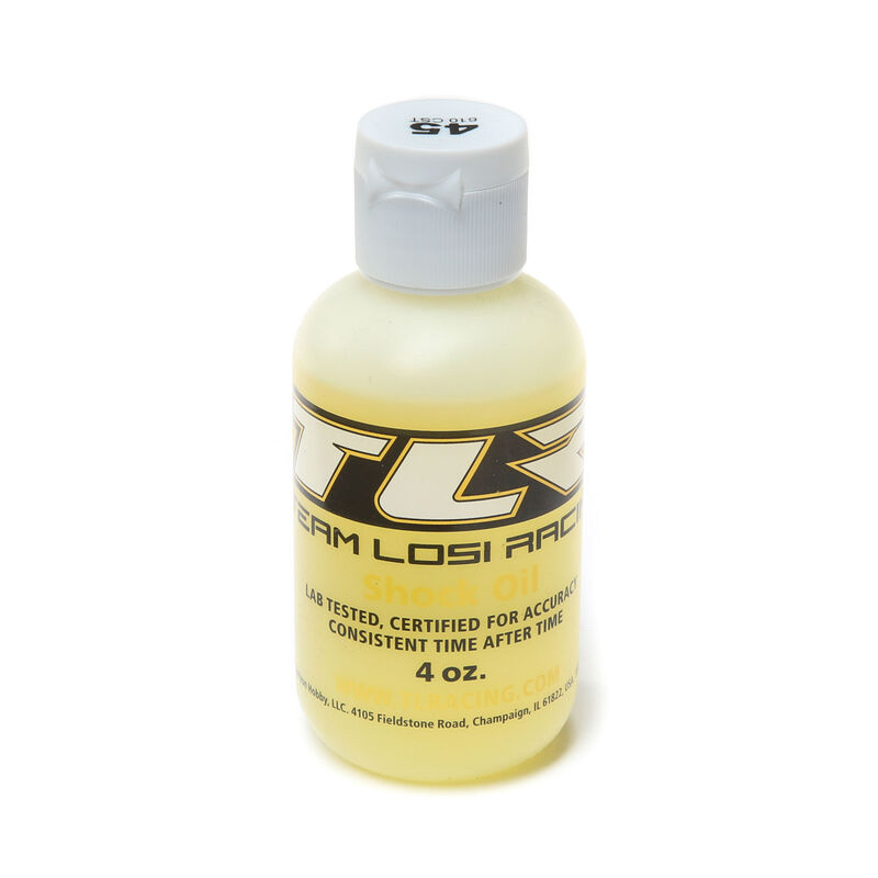 Silicone shock oil, 45wt, 4oz