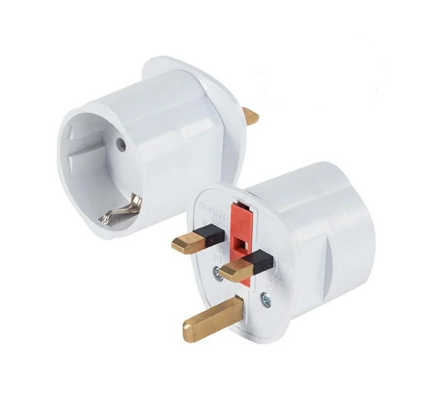 Tomada adaptadora sistema ingles UK - tipo G 13Amp