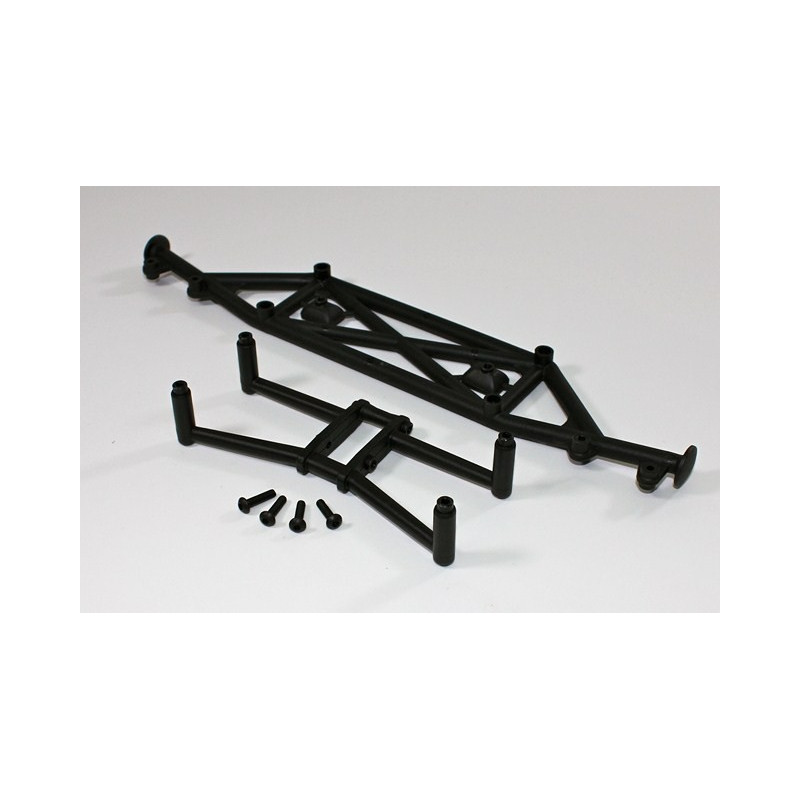 Rear Bumper Set-B 2WD SC-Truck