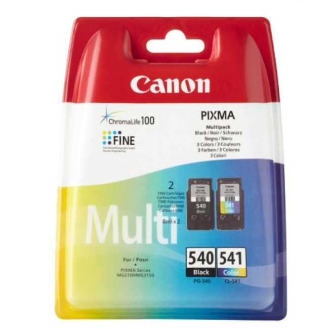 Conjunto Tinteiro Original CANON CL-540 +CL 541