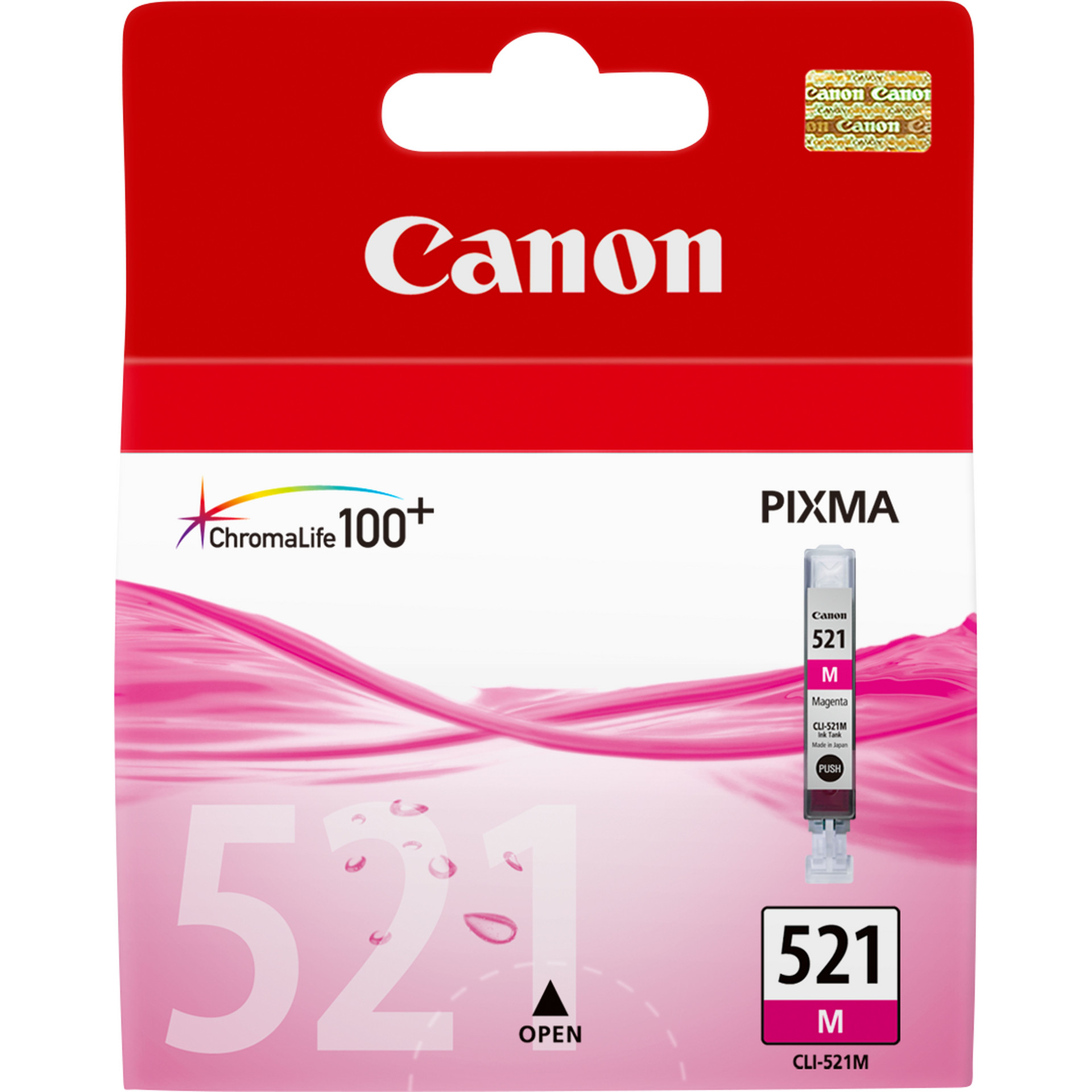 Tinteiro Canon CLI-521M Magenta 9ml