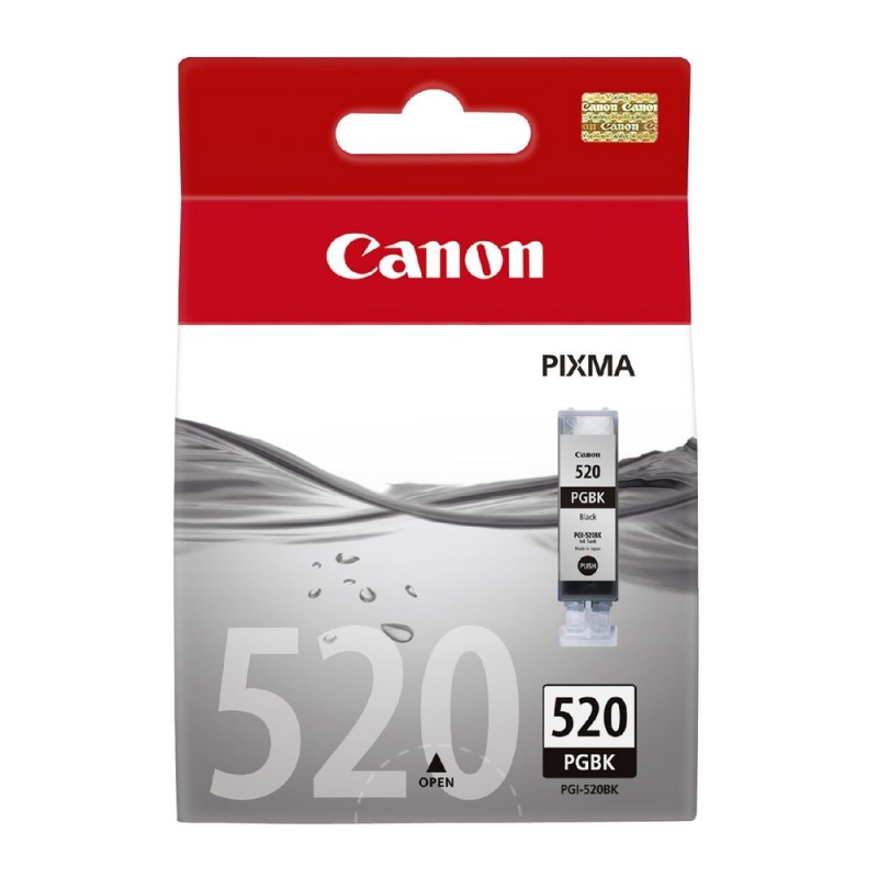 Tinteiro Canon CLI-520 PGBK Preto 19ml