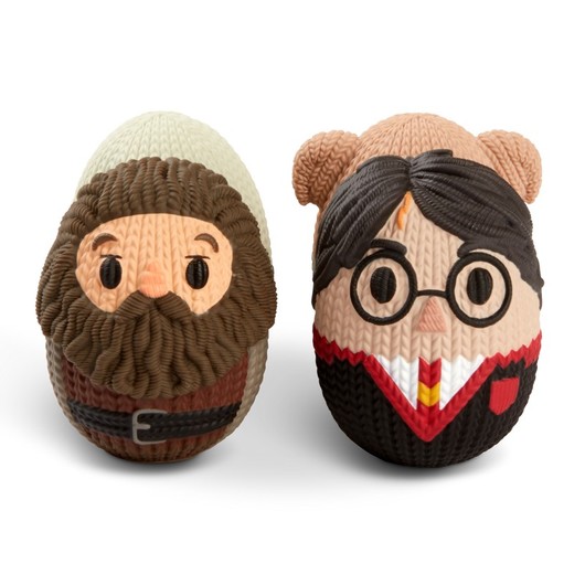 PACK MINI EGGS KNIT SERIES HAGRID, DOBBY, HARRY E VOLDEMORT