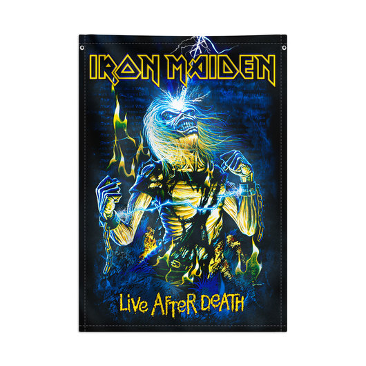 BANDEIRA DECORATIVA IRON MAIDEN